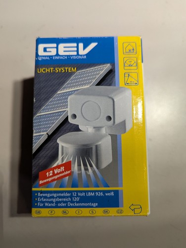 Détecteur mouvement 12v - de,