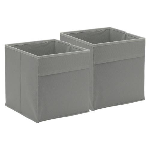 2pcs boîtes rangement tissu - boîtes,