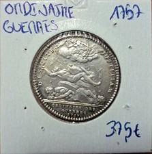 JETON TOKEN ROYAL LOUIS XV REX ROI  1757 Ordinaire de Guerre  ARGENT SILVER