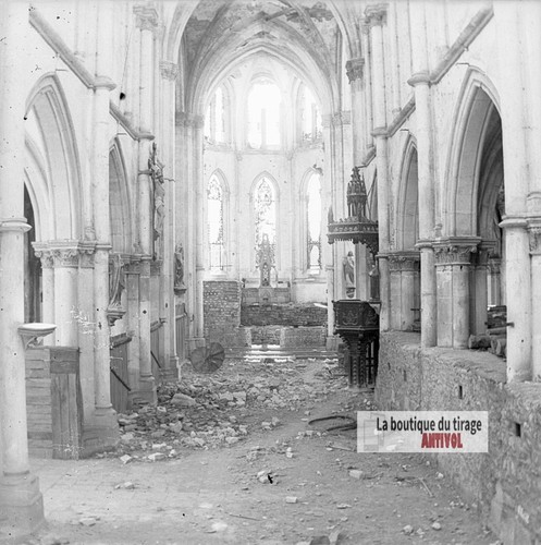 église lacroix sur meuse - Église, de
