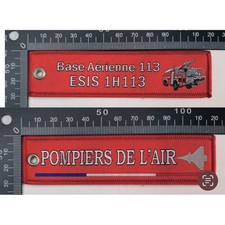 PORTE CLE FLAMMES POMPIERS