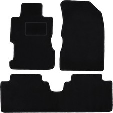 Tapis de sol en velours noir