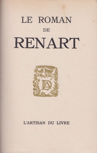 Roman renart version - de,