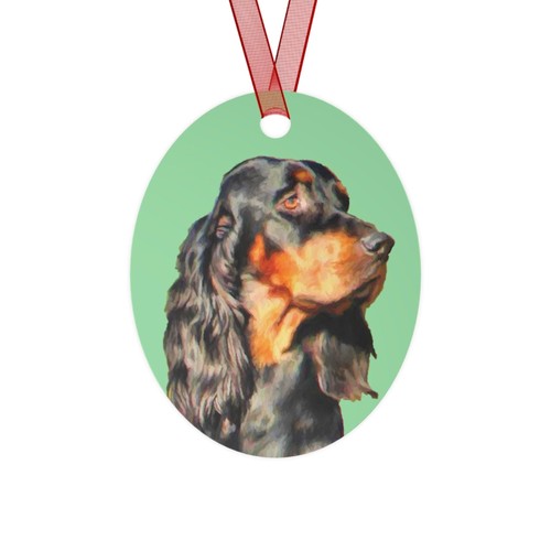 Gordon setter angus metal - gordon,