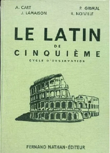 Latin cinquième - le,