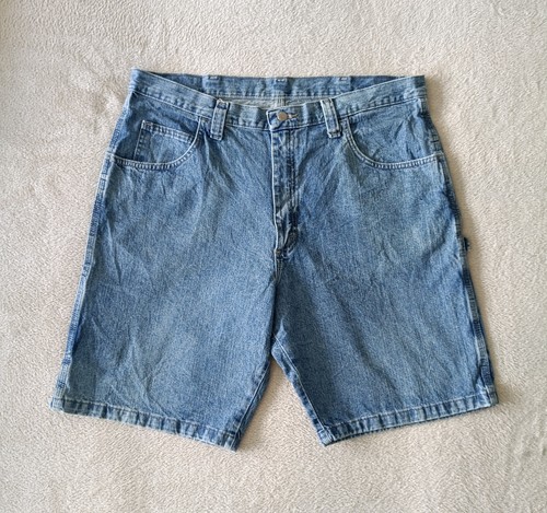 Short wrangler vintage - vintage, bleu