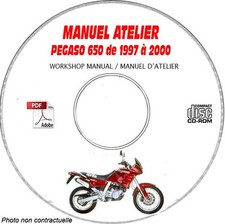 Pegaso 650 97-00 - Manuel Atelier CDROM APRILIA Anglais Expédition - --, Suppor