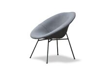 Rare fauteuil de Claude Vassal coque Fibre 1950 / paulin vintage knoll togo 1970