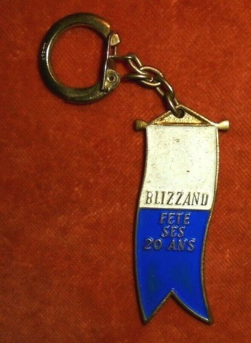 Porte clés métal blizzand - porte-clés,