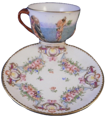 Tasse café soucoupe en - et,