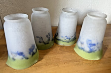 LOT 4 TULIPES ART DECO EN PATE