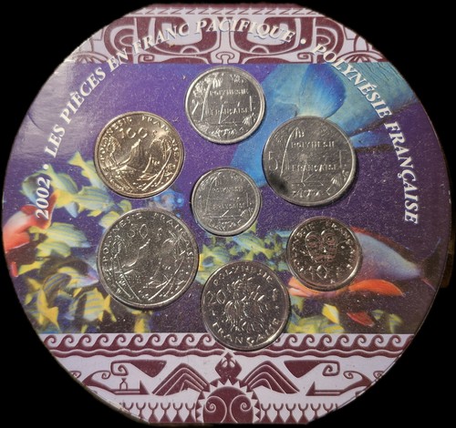 Coffret monnaie polynesie - monnaie,
