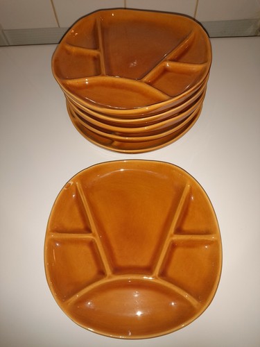 Lot assiettes fondue - assiettes,