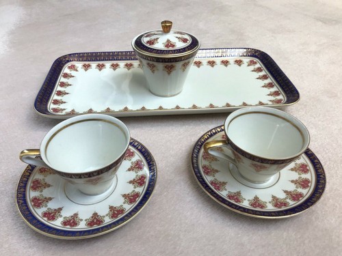 Plat tasse sucrier - tasse, en