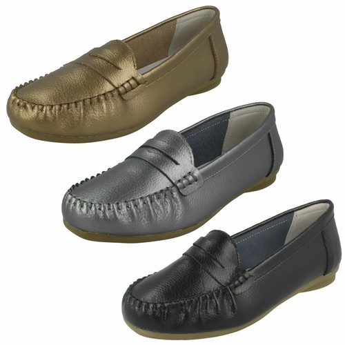 Mocassins cuir - en,