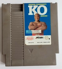 Cartouche Nintendo Nes George Foreman's KO Boxing A-3 no Mario Zelda Pokemon 