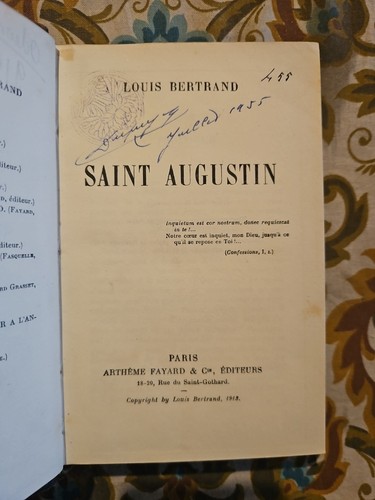Saint augustin louis - augustin,