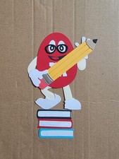 1pc Large Back To School M & M