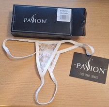 String passion blanc - passion, dentelle