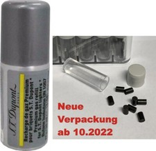 Dupont Briquet Jaune Or S.T.Dupont Cartouche 8 Pierre à Briquet Ligne 1+2 Grand
