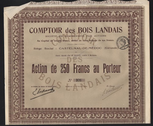 Comptoir des bois landais - comptoir,
