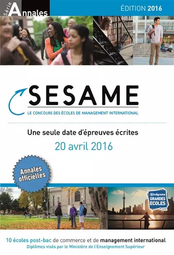 Concours sesame annales - sesame,