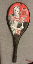 Ancienne Raquette Vintage WILSON SIX ONE Tennis Roger FEDERER roland garros