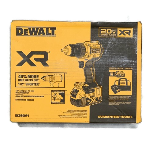 Dewalt dcd800p1 20v - max, xr