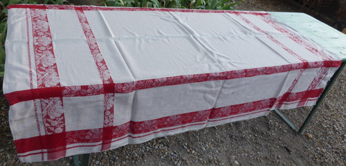 Ancienne nappe 180x136 - ancienne, cm