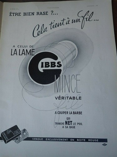 Gibbs lame rasoir - de, +