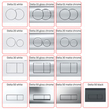 Plaque de chasse double WC