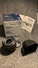 Panasonic Leica DG SUMMILUX AF 25 mm F/1,4 ASPH Objectif Micro Four Thirds