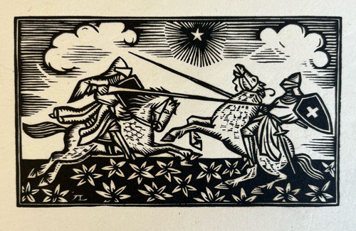 Lebedeff gravure sur bois - gravure,