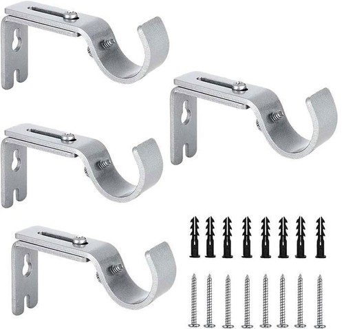 4pcs support mural réglable - support,