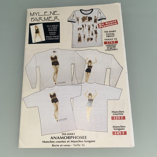 Promo mylene farmer livret - promo,