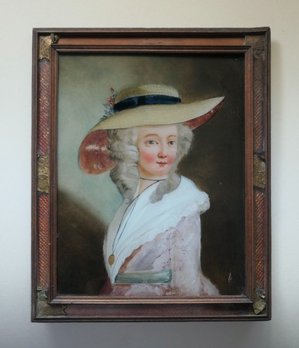 Portrait jeune femme 18ème - femme,