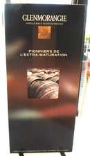 PLAQUE PUBLICITE WHISKY GLENMORANGE DOUBLE FACE