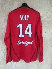 Maillot EAG GUINGAMP porté par SOLY n°14 ADIDAS shirt worn manches longues L/S