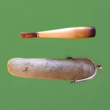 Superbe ancien fume cigarette et son foureau vintage 