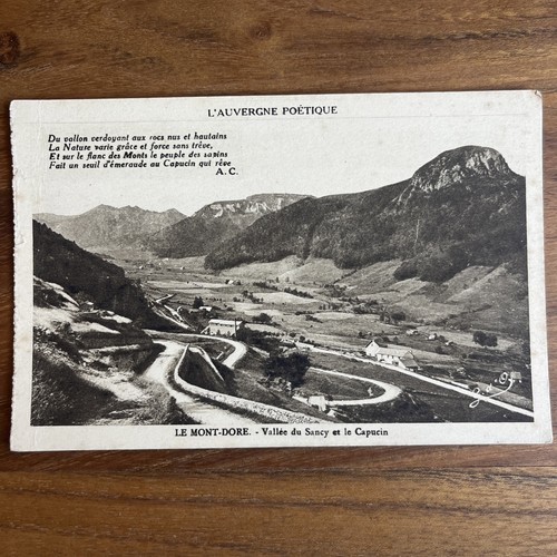 Cpa mont dore vallée - cpa,