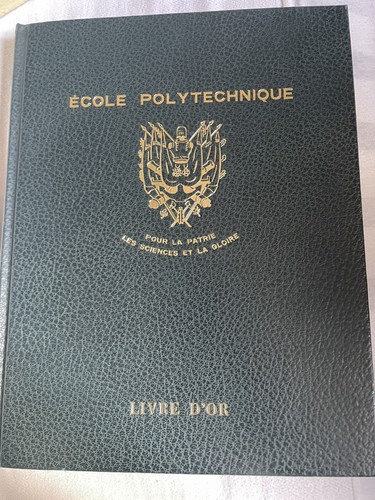 Ecole polytechnique livre or - ecole, d'or