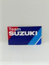 Autocollant Stickers Moto Team Suzuki Vintage 