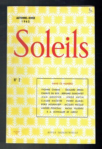 Revue soleils 1962 - n°2,