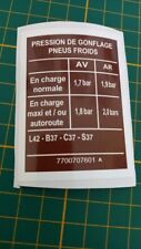Sticker autocollant Renault 9
