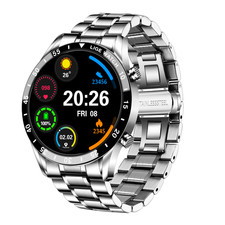 Montre connectée pour homme téléphone Ahfréquence cardiaque fitness Smartwatch