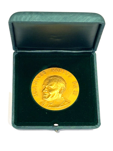 Médaille jean paul - jean-paul, ii