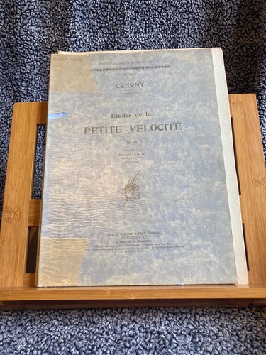 Czerny étude petite - étude, la
