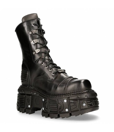 Bottes imperfect tank noires - tank,