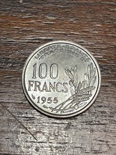 Monnaie France 100 Francs Cochet 1955 (11-9/N4)