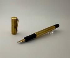 Stylo plume ancien Fendograph Safety Gold Overlay 14K Gold Plub 1920